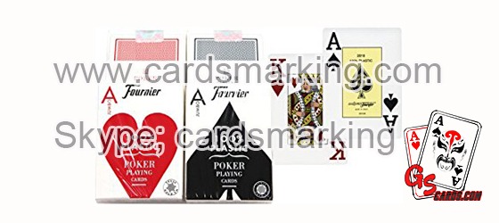 Fournier 2800 codigo de barras marcada tarjetas invisibles para dispositivos analizadores de poquer