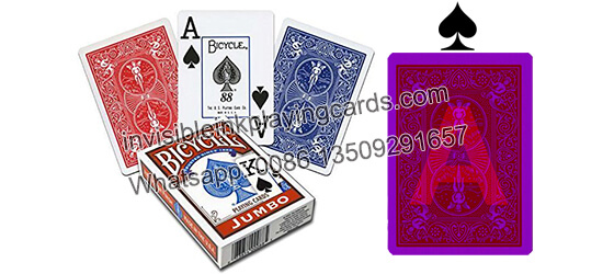 Ultimate marked deck red Bicycle