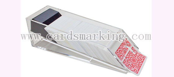 Camara de escaneo de poker de zapatos de blackjack para tarjetas norm