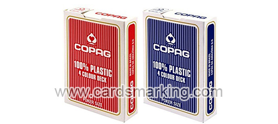 100% Plastic Copag 4 Corner Index Cards