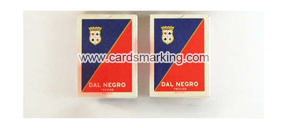 Dal Negro Treviso markierte Spielkarten