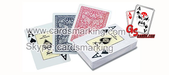 Fournier 2818 Unsichtbare Barcode Markierte Karten für Spielkarten Scanner