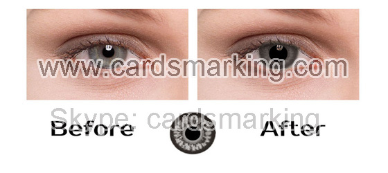 grau augen unsichtbare tinten kontaktlinsen zu verkaufen