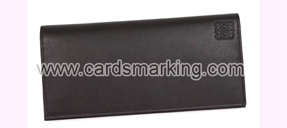 Scanner de cartoes de carteira de codigos de barras marcados