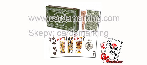 Seite Unsichtbare Tinte Markierte Karten bei Pokerspielen