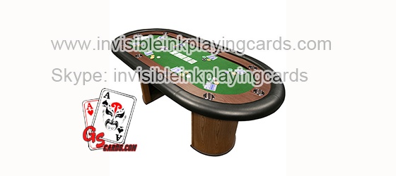Ultima lente de poquer tarjetas de la tabla de codigos de barras para las cubiertas marcadas