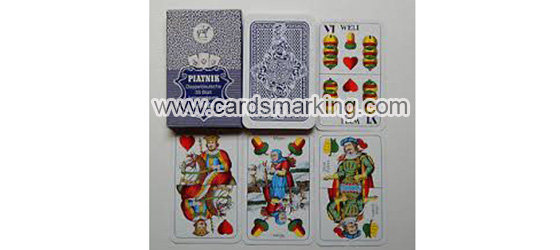 Piatnik Doppeldeutsche Nr.1808 Markierte Spielkarten
