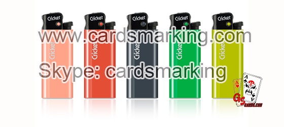 Markierte unsichtbare Ink Poker Karten Feuerzeug Scanner Kamera